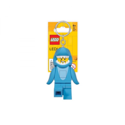 Brelok do kluczy LEGO Rekin z latarką