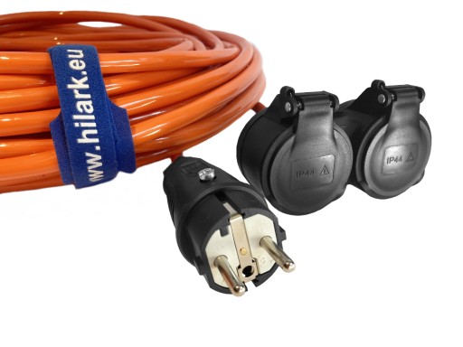 УДЛИНИТЕЛЬ С ПУР-РАЗДЕЛИТЕЛЕМ H07BQ-F 3x2,5 40м