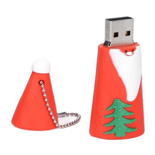 жесткий диск прочный, надежная совместимость, милый USB-накопитель Санта-Клауса 2.0 mo