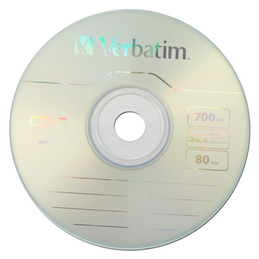 CD Verbatim CD-R 700 МБ 10 шт. в мягкой упаковке.