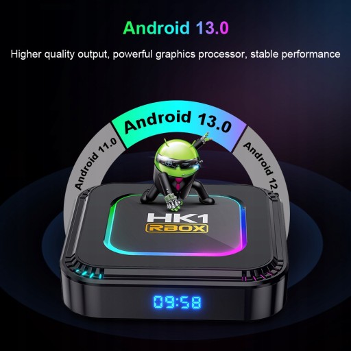 Медиаплеер ТВ-приставки Android 13 WIFI6