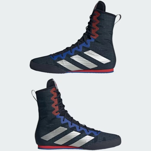 ВЫСОКИЕ БОКСЕРСКИЕ КРОССОВКИ ADIDAS BOX HOG 4 HP6880, размер 48