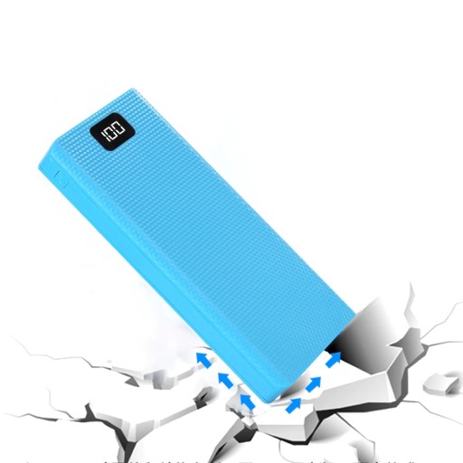 Корпус PowerBank 8 ячеек 18650 2xUSB USB C Micro