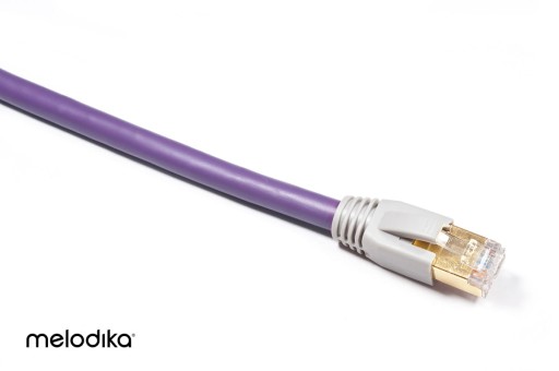 MELODIKA MDLAN10 RJ45 CAT. 6E ETHERNET F/UTP - 1 m kabel sieciowy