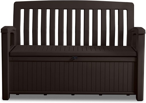 BOX Большая садовая СКАМЬЯ для балкона Keter PATIO SEAT Вместимость 227л