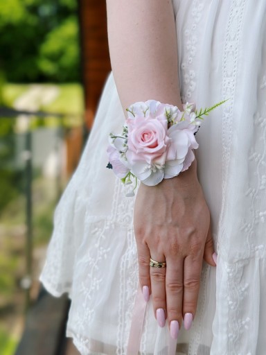 Cotillion in Hand Wedding Prom Boukik Corsarz Свадьба ярко -розовый