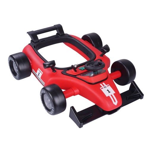 Ходунки 4 в 1 Ride-on с регулируемой высотой, красный CostWay
