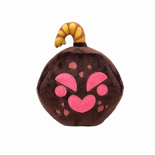 Мультфильм Blox Fruits Плюшевая аниме-игра Игрушка Фруктовый леопардовый узор Коробка