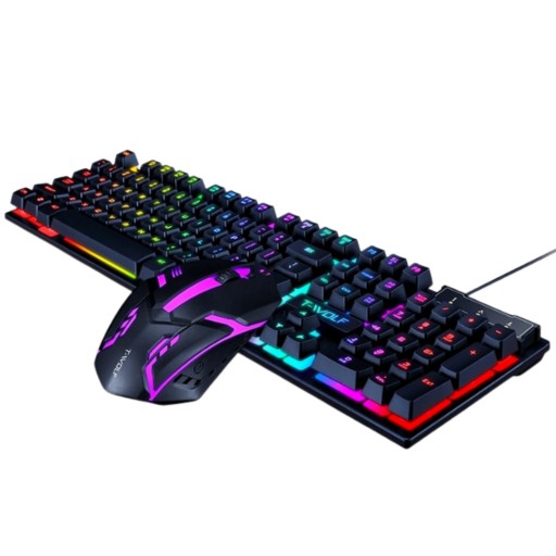 ИГРОВАЯ МЫШЬ, КЛАВИАТУРА, ПОДАРОК ​​ДЛЯ ПАРНЯ, LED