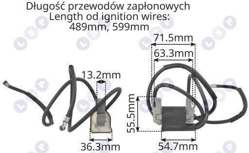 CEWKA MODUŁ ISKROWNIK DO BRIGGS STRATTON 16 - 18KM 2 CYLINDRY