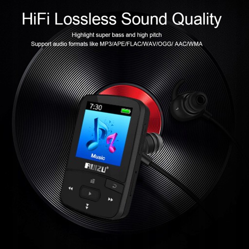 RUIZU X50 8 ГБ 1,5 дюйма MP3 MP4 Hi-Fi-плеер