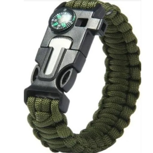 Браслет-зажигалка SURVIVAL 5в1 PARACORD