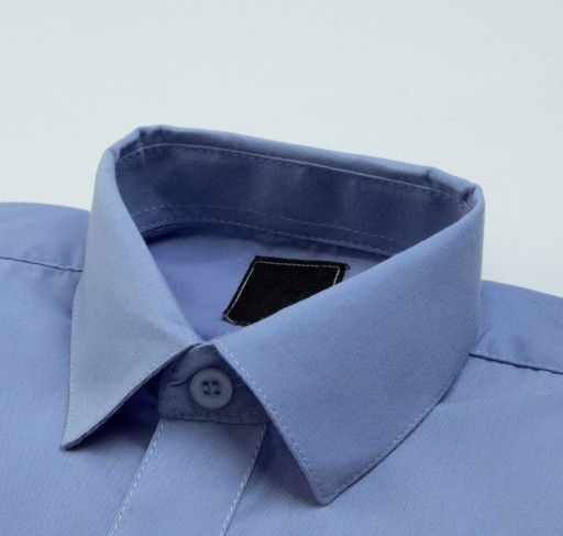 FORMSHIRT с длинными рукавами синий однотонный 138