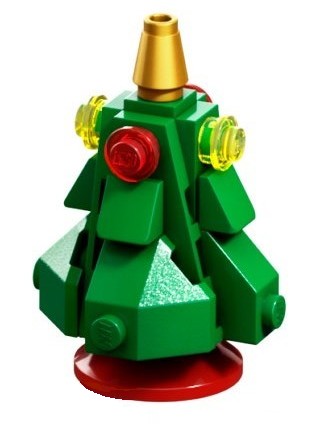 LEGO choinka drzewo drzewko Boże Narodzenie święta Mikołaj prezenty ZS588
