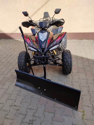 Pług śniegowy 125 ruchomy do QUADA Bashan 250