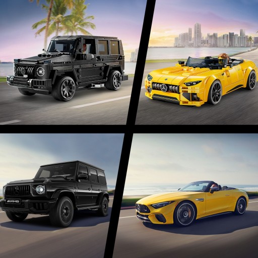 LEGO Speed ​​2x Car 76924 Mercedes-AMG G 63 и Mercedes-AMG SL 63 Auto