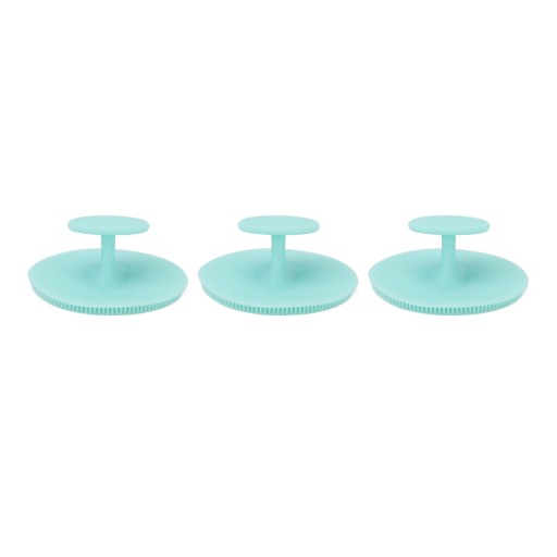 3pcs facial cleansing brush soft silicone facial cleansing brush for exfoli