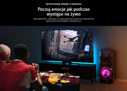БОЛЬШОЙ МОЩНЫЙ ДИНАМИК LG RNC7 XBOOM 1000 Вт, LED, 2xUSB, РАДИО BLUETOOTH, КАРАОКЕ
