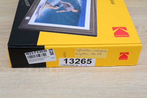 Поврежденная цифровая фоторамка Kodak, сломанный дисплей