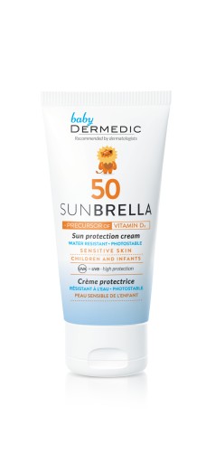 Dermedic Sunbrella Baby защитный крем SPF50+ 1мес+