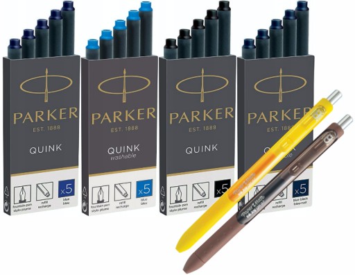 НАБОР КАРТРИДЖЕЙ ДЛЯ РУЧКИ PARKER ИЗ 4 ЦВЕТОВ