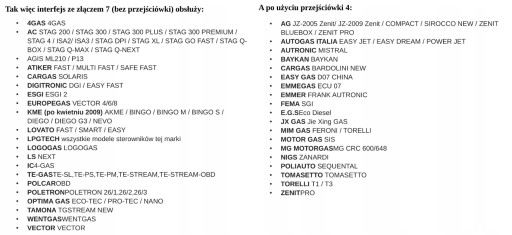 Переходник Адаптер интерфейса LPG 7-4 AUTOGAS