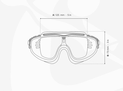 ОЧКИ ДЛЯ ПЛАВАНИЯ CRESSI SKYLIGHT ЗЕРКАЛО