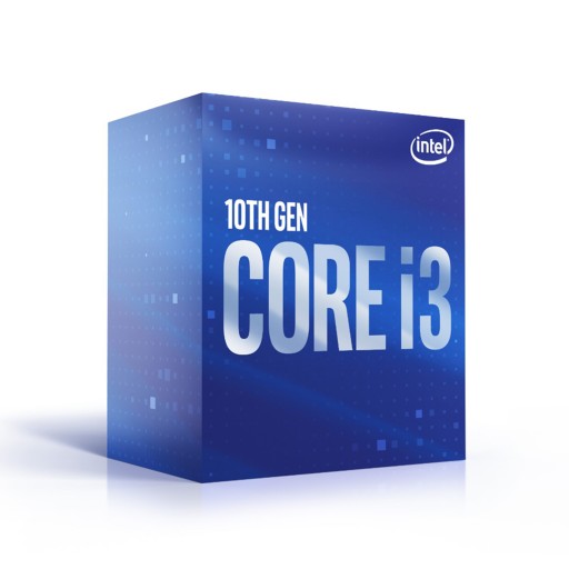 Процессор Intel i3-10100F 4 x 3,6 ГГц 10-го поколения.