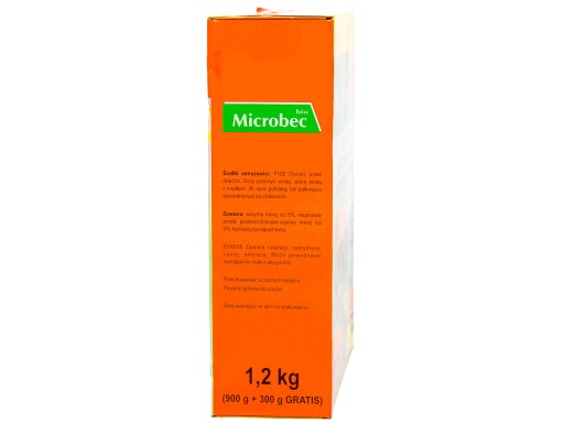 НОВЫЙ БИО МИКРОБЕК 10X СИЛЬНЕЕ ПОРОШКОВЫЕ КАПСУЛЫ С БАКТЕРИЯМИ ДЛЯ СТОЧНЫХ СТОЧНЫХ ВОД 1,2 КГ