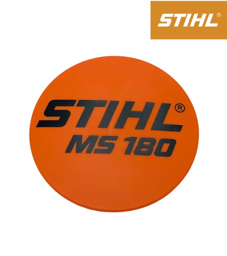 TABLICZKA Z TYPEM URZĄDZENIA STIHL MS180 ORYGINAŁ