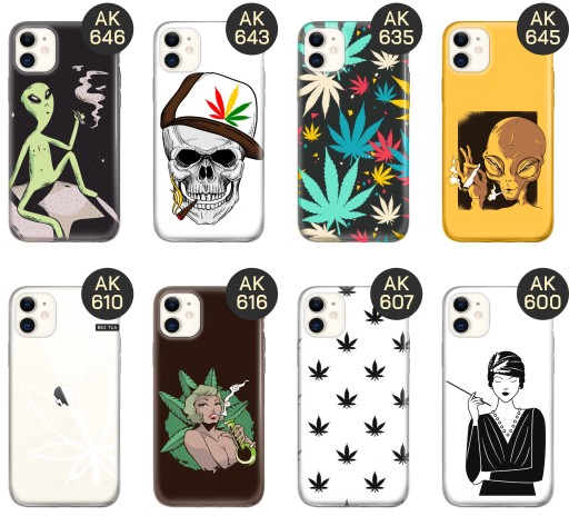 ЧЕХОЛ ДЛЯ IPHONE 11 SMOKER DESIGN КРЫШКА КОРПУСА SMOKER WEED JUNIT