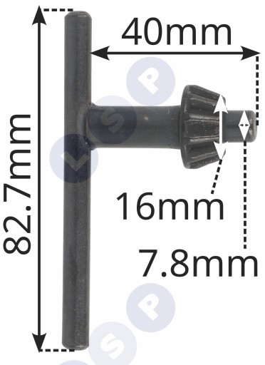 Ключ-гаечный ключ для сверлильного мехового патрона 16MM