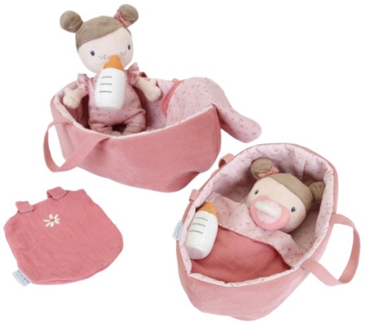 МАЛЕНЬКАЯ ГОЛЛАНДСКАЯ КУКЛА BABY ROSA В ПЕРЮЛКЕ С АКСЕССУАРАМИ