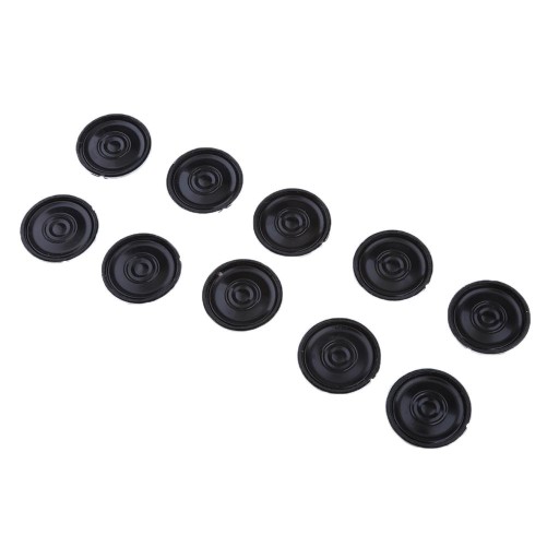 Мини-стереодинамики HiFi 10x8 Ом, 1 Вт, 28 мм