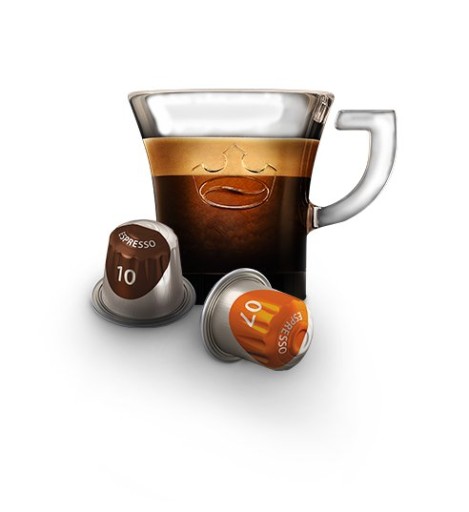 КОФЕ NESPRESSO JACOBS ESPRESSO INTENSO 40 XXL-PACK