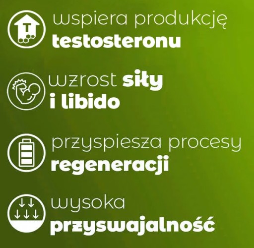 DAA - Kwas D asparaginowy tabletki - Suplement Booster testosteronu libido