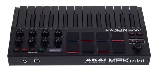 Akai MPK Mini MK3 Черная USB-клавиатура управления, 25 клавиш