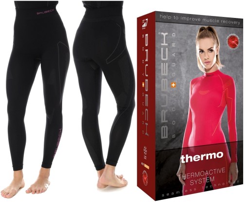 BRUBECK THERMO ЖЕНСКАЯ ЛЫЖНАЯ ОДЕЖДА ТЕРМОАКТИВНЫЕ ЛЕГГИНСЫ ЛЕГГИНСЫ -XS