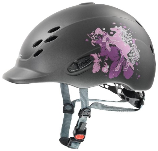 49-54 3XS-XS ШЛЕМ UVEX Onyx Little Pony ДЛЯ ЕЗДЫ