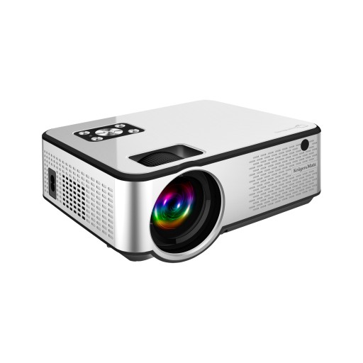 Kruger&Matz KM0371 серебристый светодиодный проектор