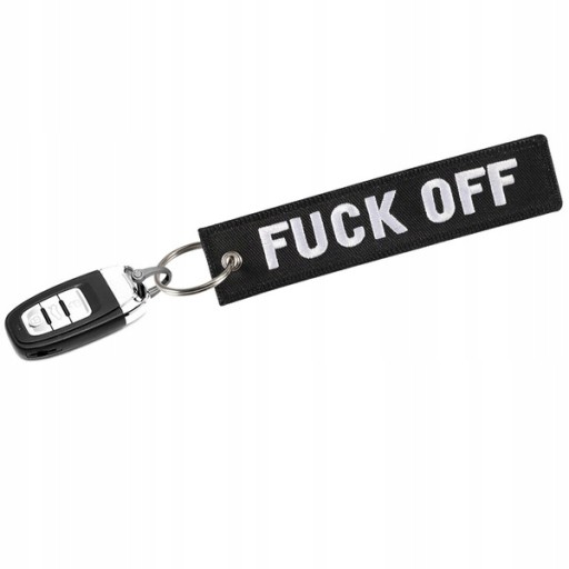 FUCK OFF брелок для ключей