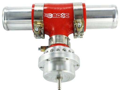 MDC KOLANKO SILIKONOWE REDUKCYJNE 90s 60/51mm RED