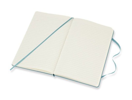 Блокнот Moleskine Classic A5 в твердой синей обложке с подкладкой