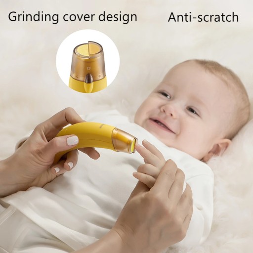 Портативные электрические детские кусачки для ногтей BC Babycare, триммер Banana Kids Safe M