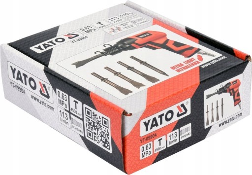 YATO AIR HAMMER, ударный резак, 4 ЛЕЗВИЯ