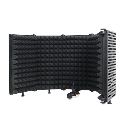 Statyw kosz antywibracyjny do mikrofonu piankowy panel mikrofonu pop filter