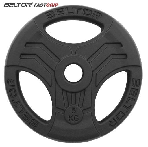 НАБОР ДЛЯ БОДИБИЛДИНГА BELTOR 30 КГ, ЧУГУННЫЙ РУЛЬ С НАГРУЗКОЙ 31 ММ