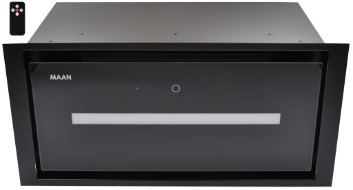 Вытяжка MAAN Helios 60 TOUCH Пульт дистанционного управления SILENT Черный СТЕКЛО + БЕСПЛАТНО