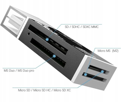 Устройство чтения карт памяти G1 USB-накопитель Micro SD SDHC SDXC MS AML PRO DUO