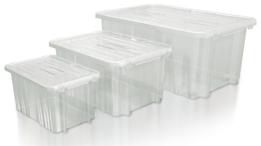 Коробка Коробка + Крышка Пластиковая BOX 6л маленькая Prosperplast NCC12 + NCP12